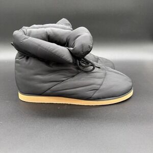 Zara Black Puffer Boots Womens Size EU 40 US 9 to 9.5